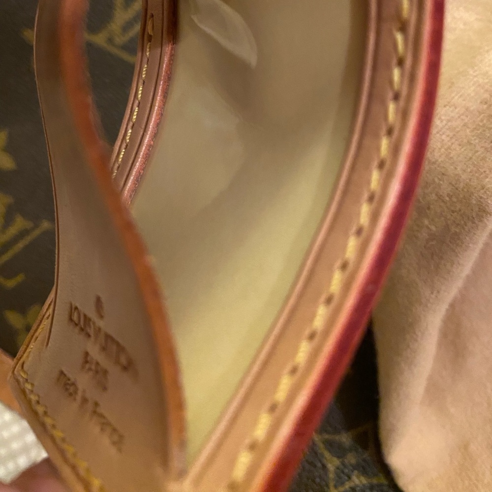 LOUIS VUITTON VTG 90s Y2K VACHETTA ID Travel Luggage/Bag Auth LV Tag NWOT - Picture 7 of 15
